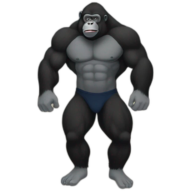 Gorila in rhe Gym emoji