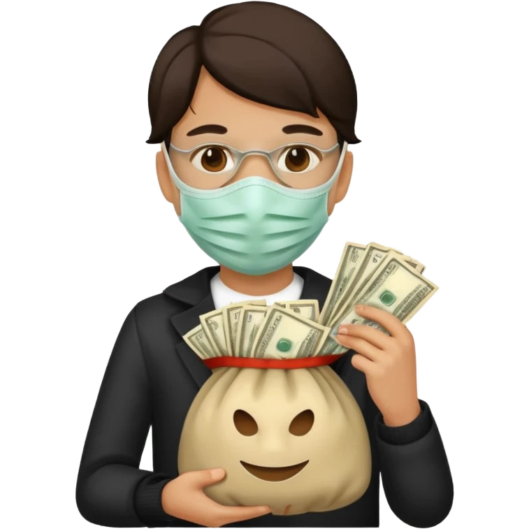  Money robbery image emoji