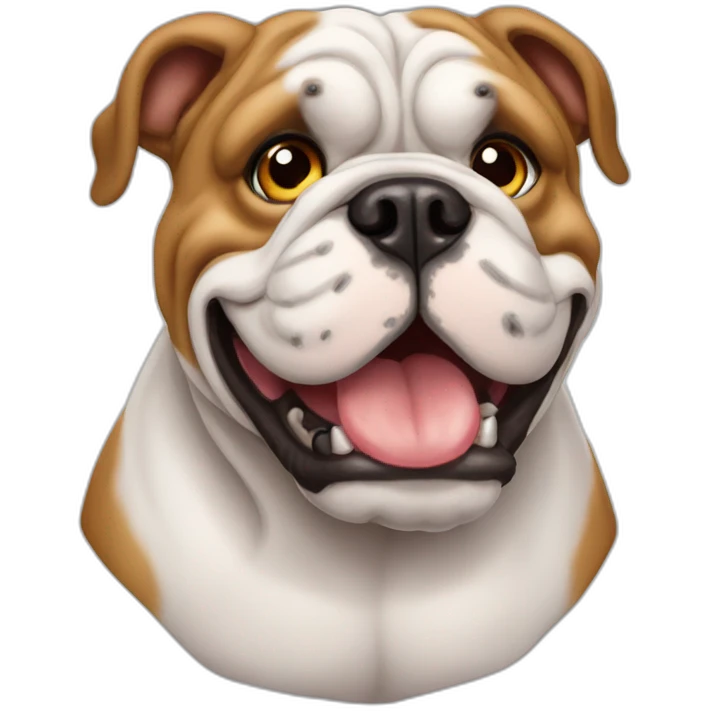 Bulldog ingles emoji