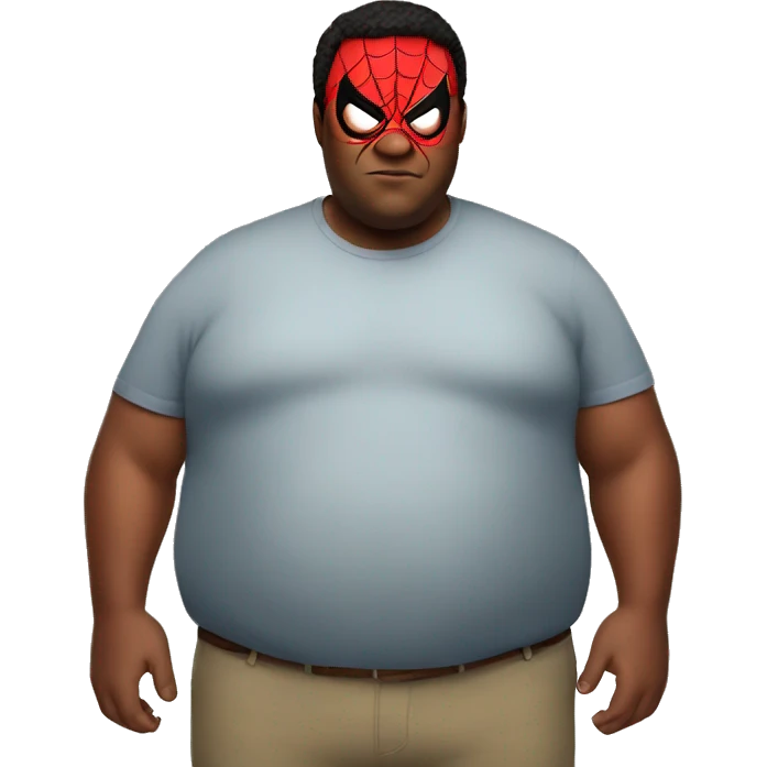 Fat fat fat spiderman emoji