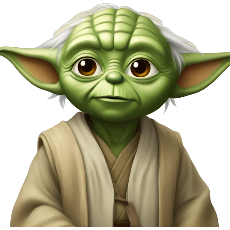 Yoda is a student
 emoji