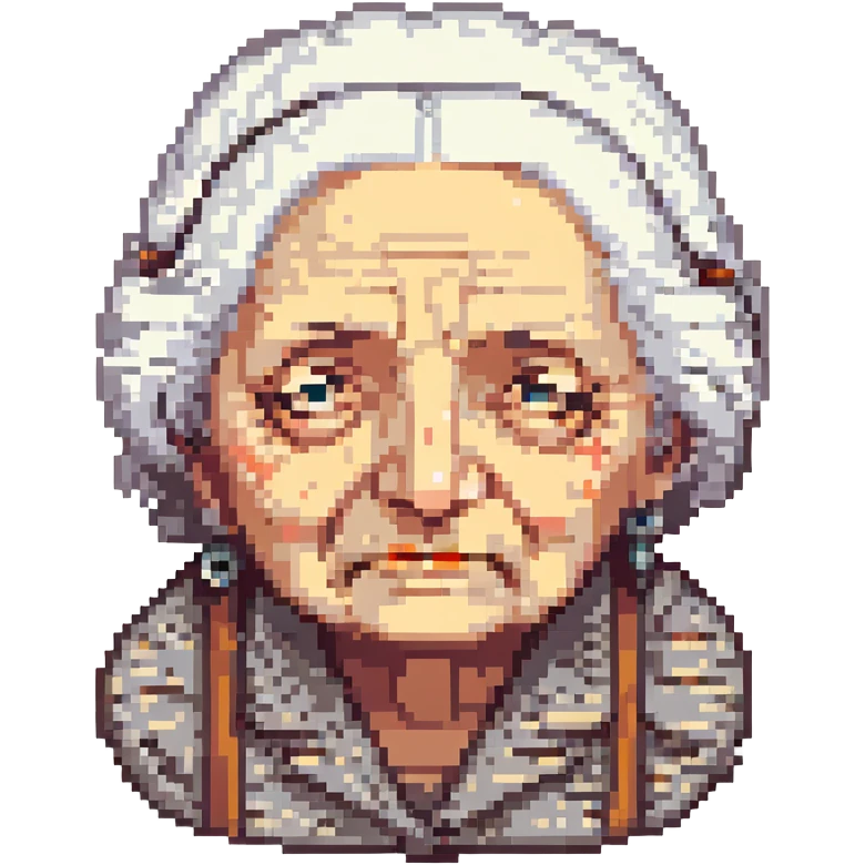 sleep deprived ugly old woman emoji