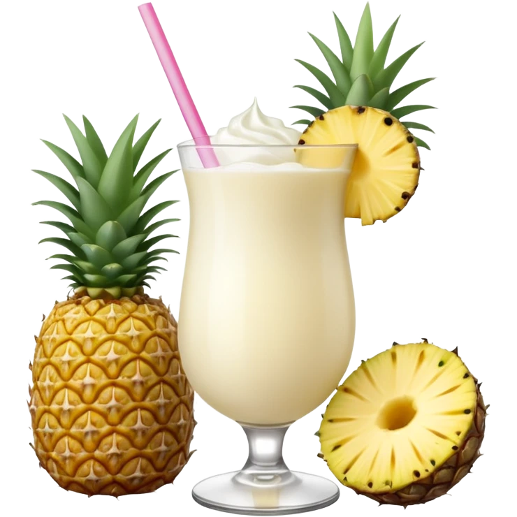 Piña colada emoji