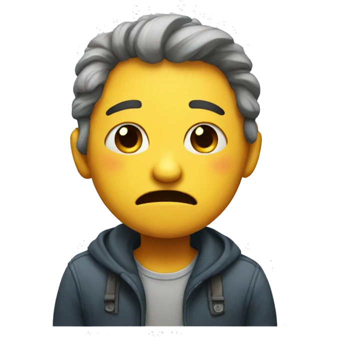 Sad happy emoji