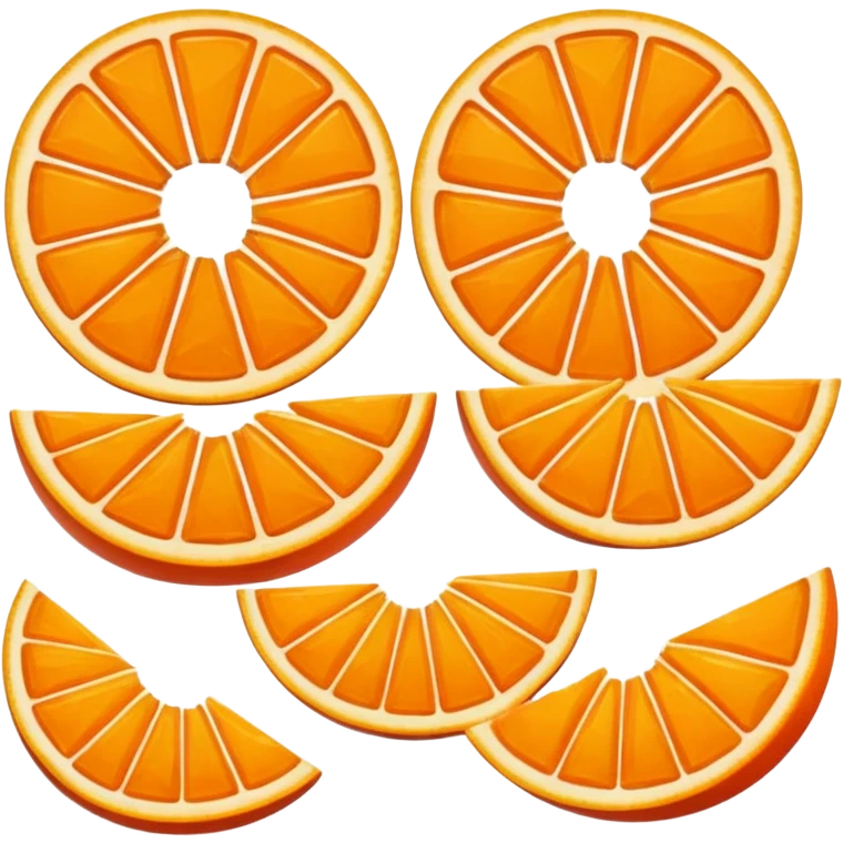 orange wedge emoji