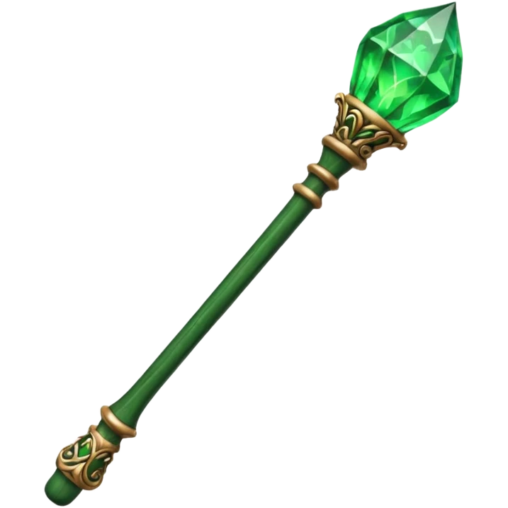 Green mage cane emoji