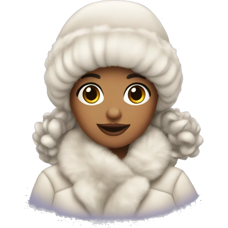 coquette winter emoji