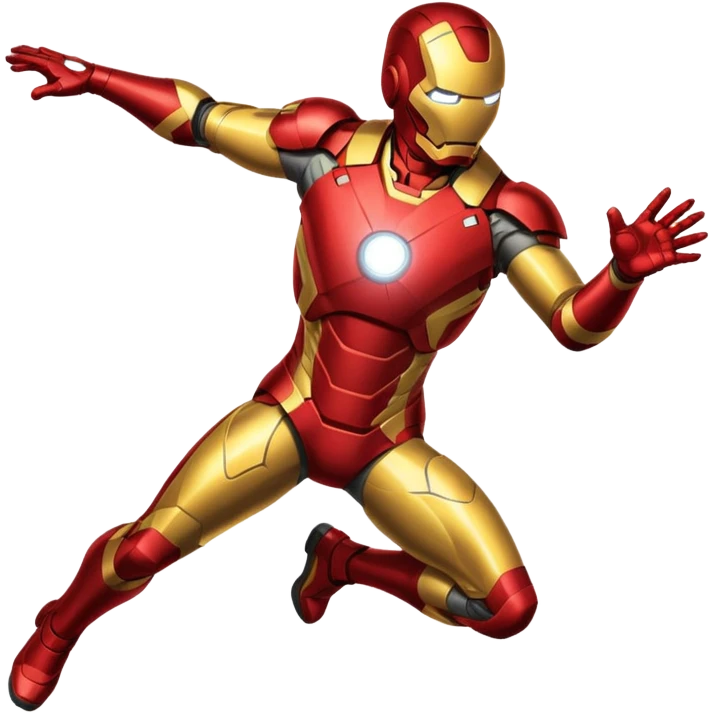 ironman flying emoji