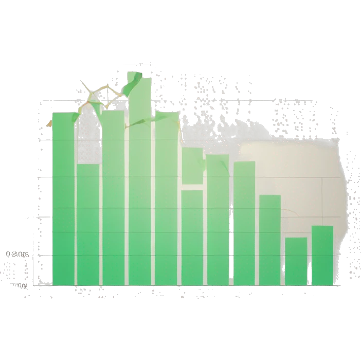 Business chart up emoji