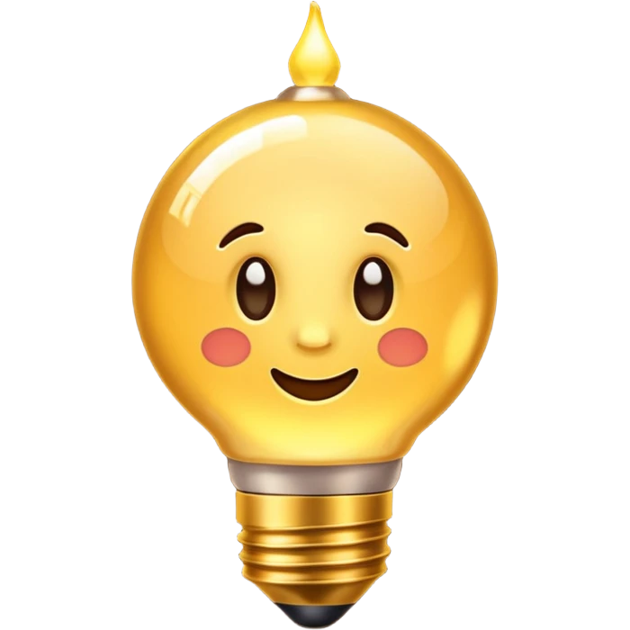 Christmas  gold  lights emoji