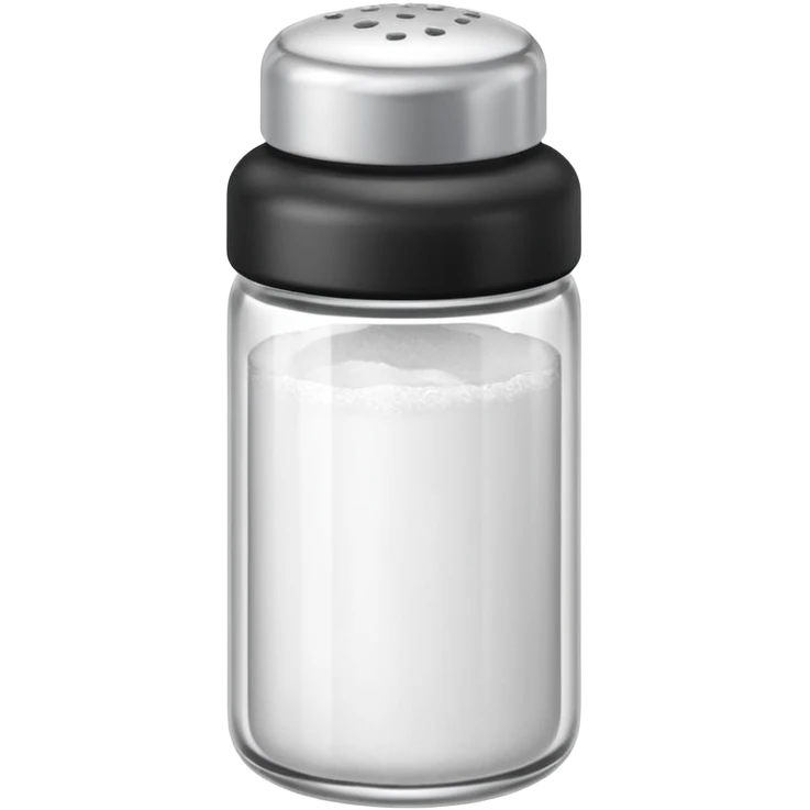 a salt shaker  emoji