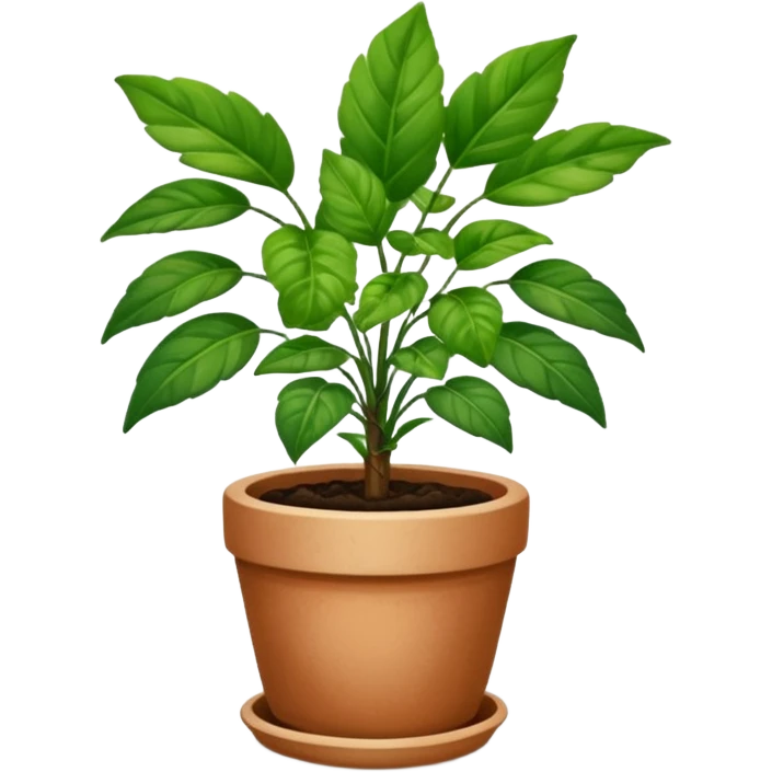 Potted Sidewalk Plant emoji