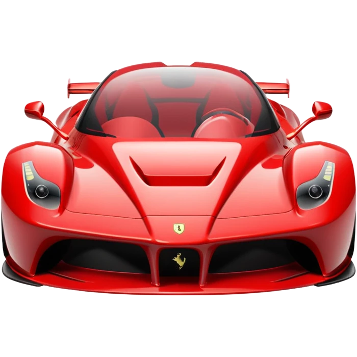 F1 Ferrari emoji