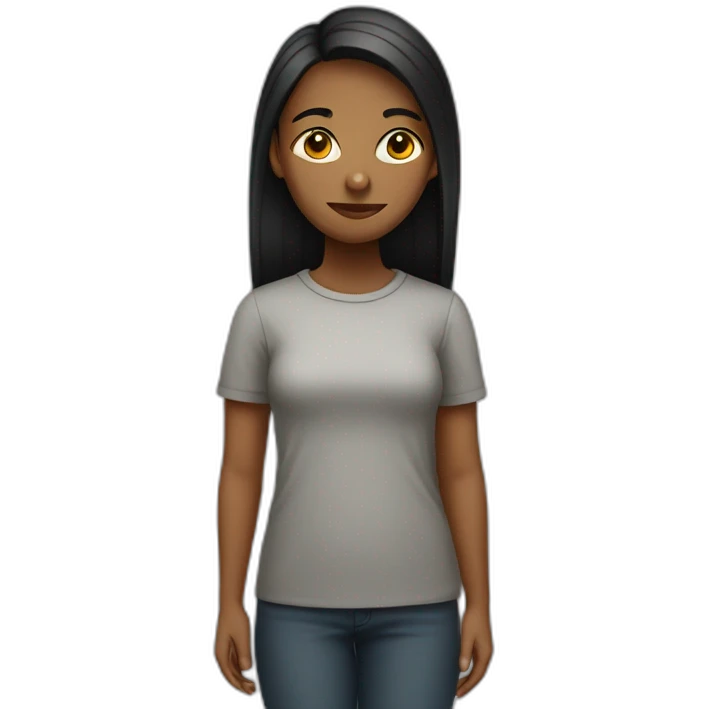 embittered girl emoji