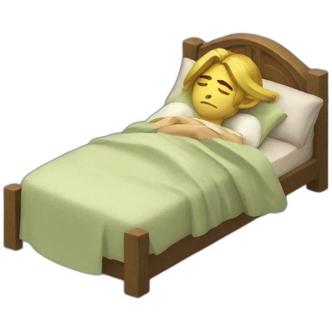 Zelda sleep emoji