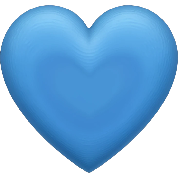 black and blue heart  emoji