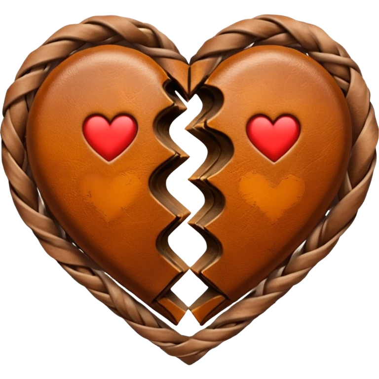 Two hearts going her worn way emoji
