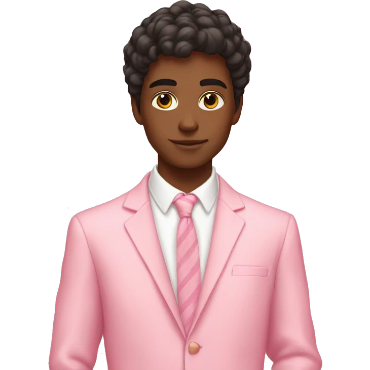 Preppy pink aesthetic emoji