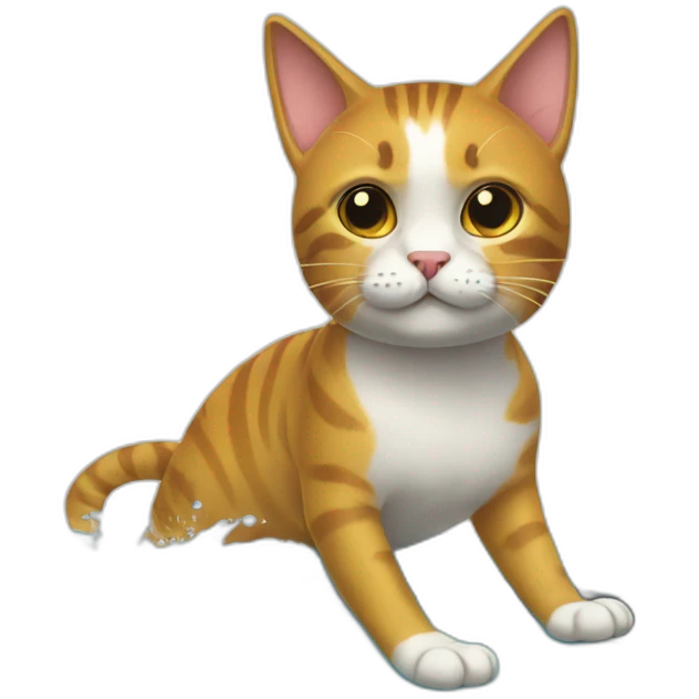 Surf cat emoji