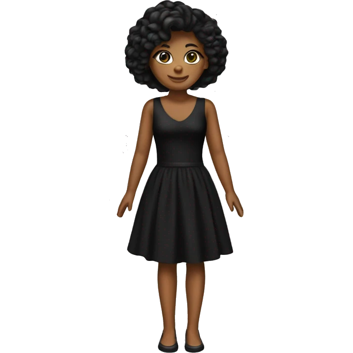 little black dress emoji