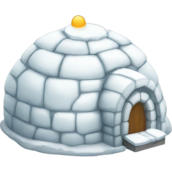 igloo bday present top emoji