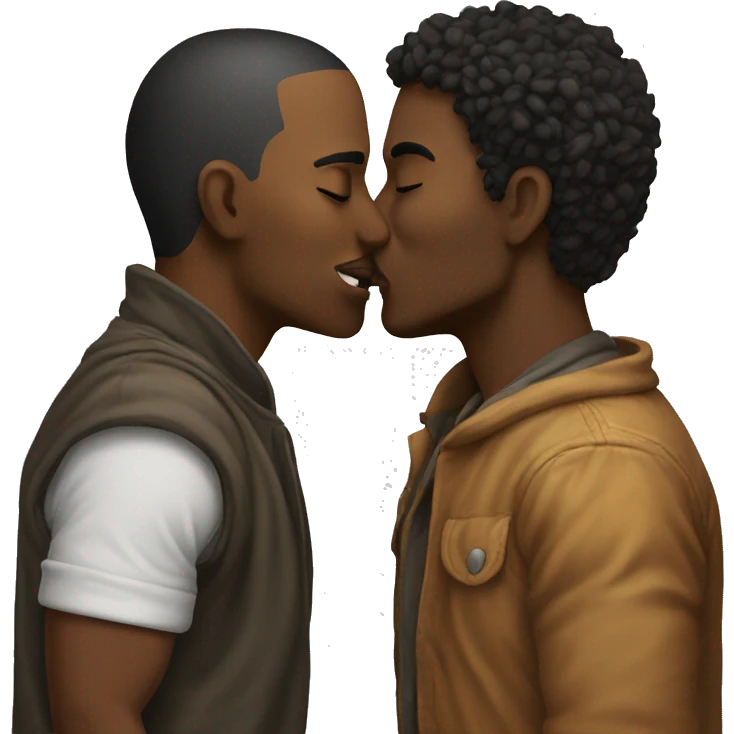 Kiss after fighting emoji