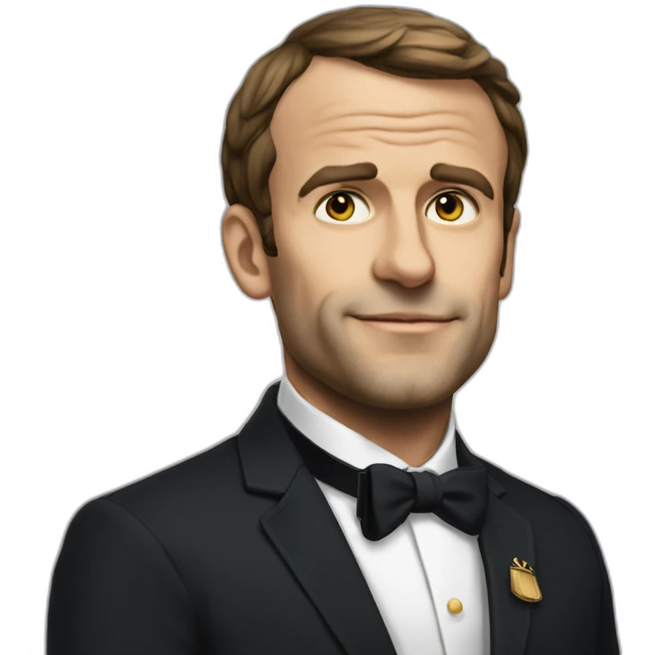 macron the god emoji