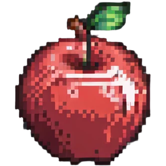 red apple emoji