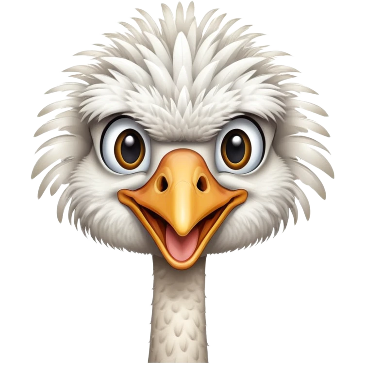 ostrich emoji based on popular memes emoji