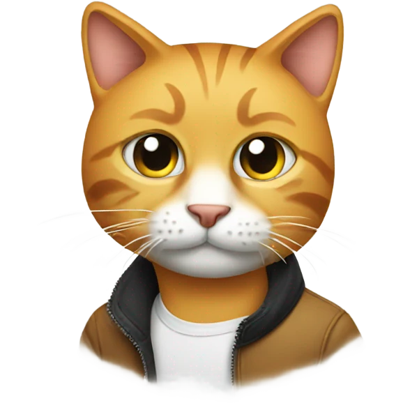 Cool cat emoji