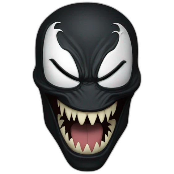Venom from marvel emoji