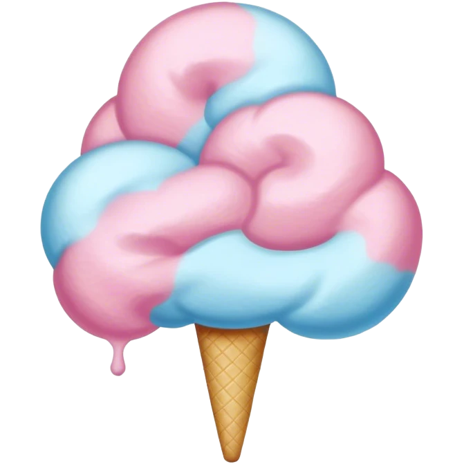 cotton candy emoji