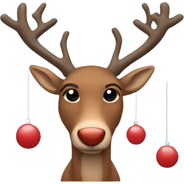 Rudolph emoji