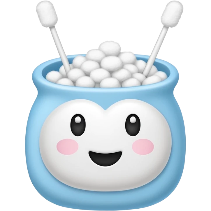 ear cotton sticks  emoji