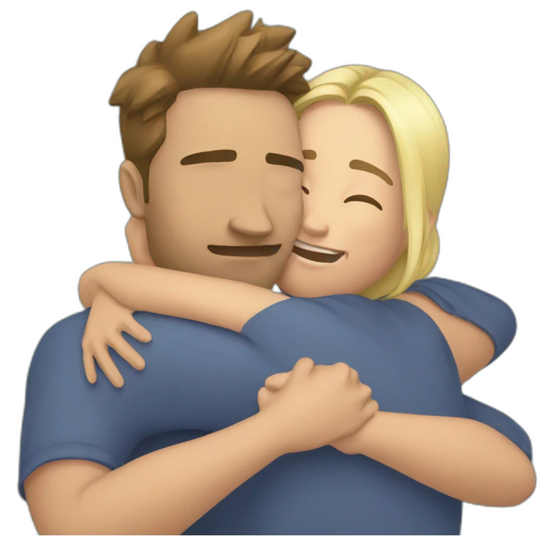 super squeeze hug emoji