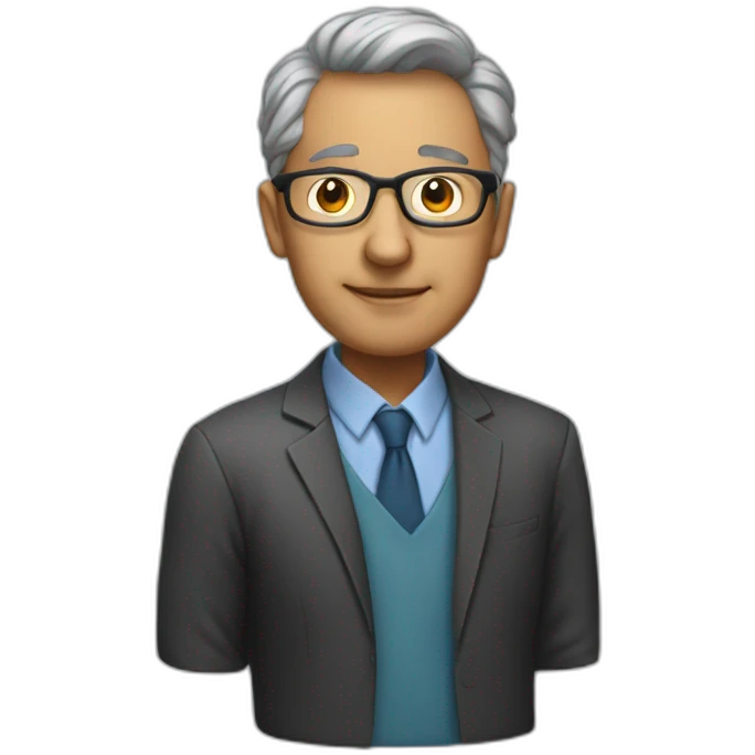 computer science professor emoji