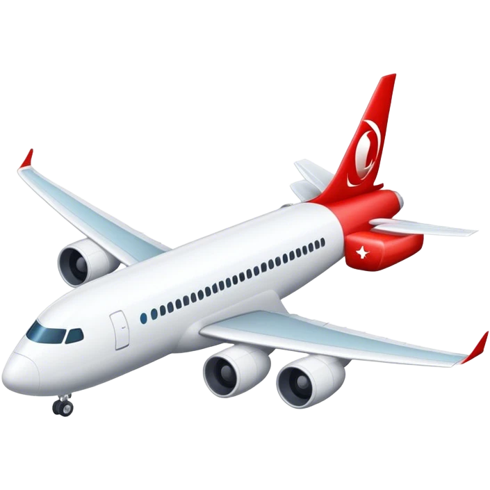 Turkish airlens plane emoji