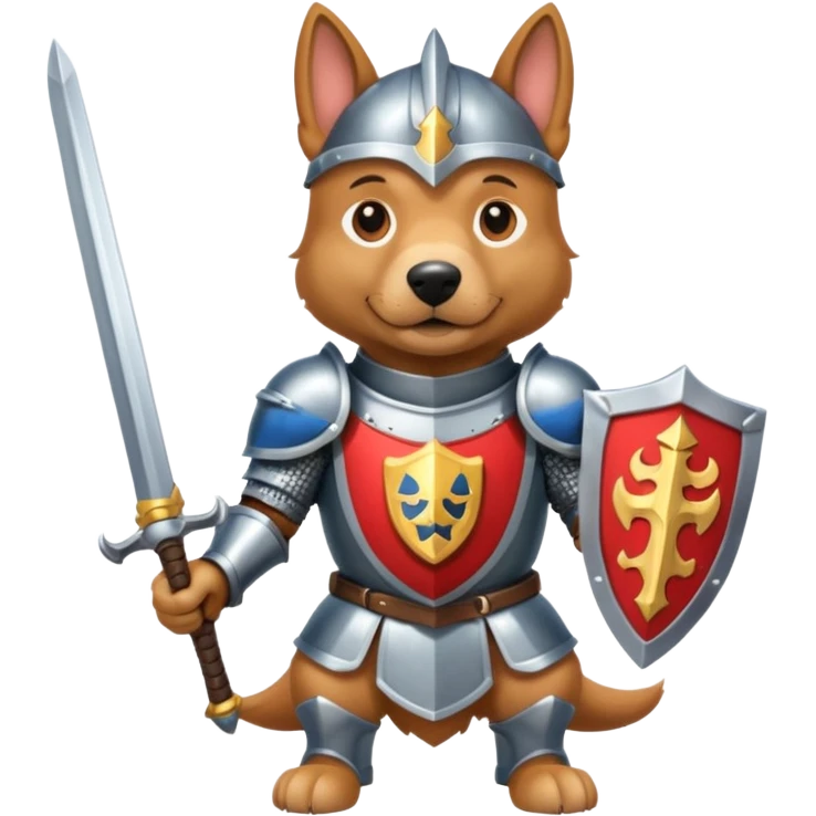 dog knight emoji
