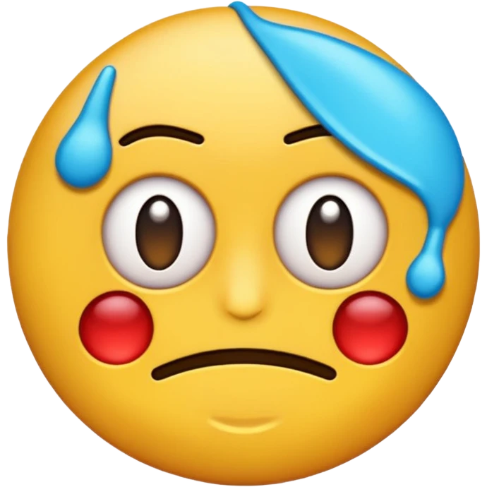 A emoji that simply says the text Blame Deo emoji