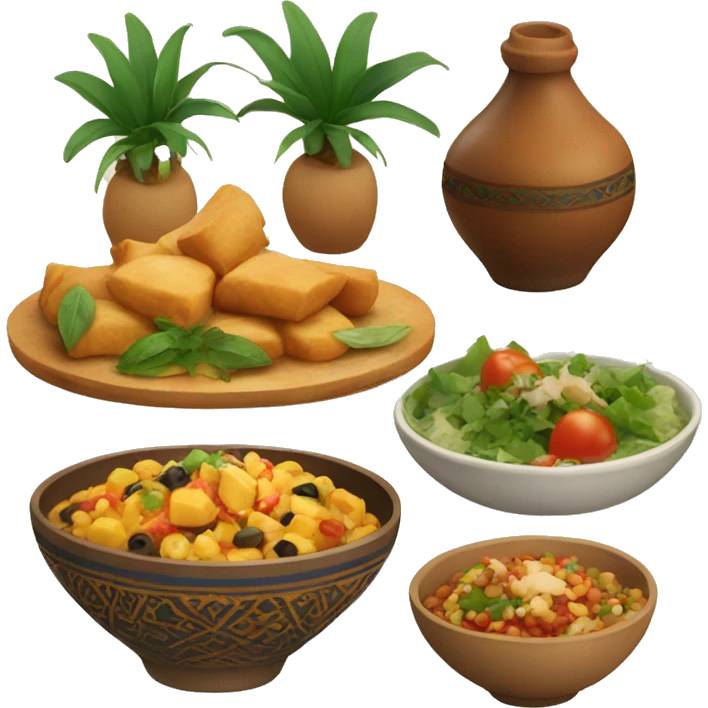 Morocco vibes food emoji