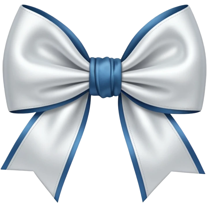 White bow emoji