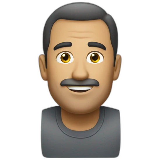 Homme tete de tract Opel emoji