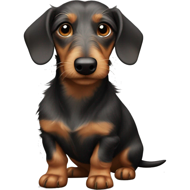 wire haired dachshund boar emoji