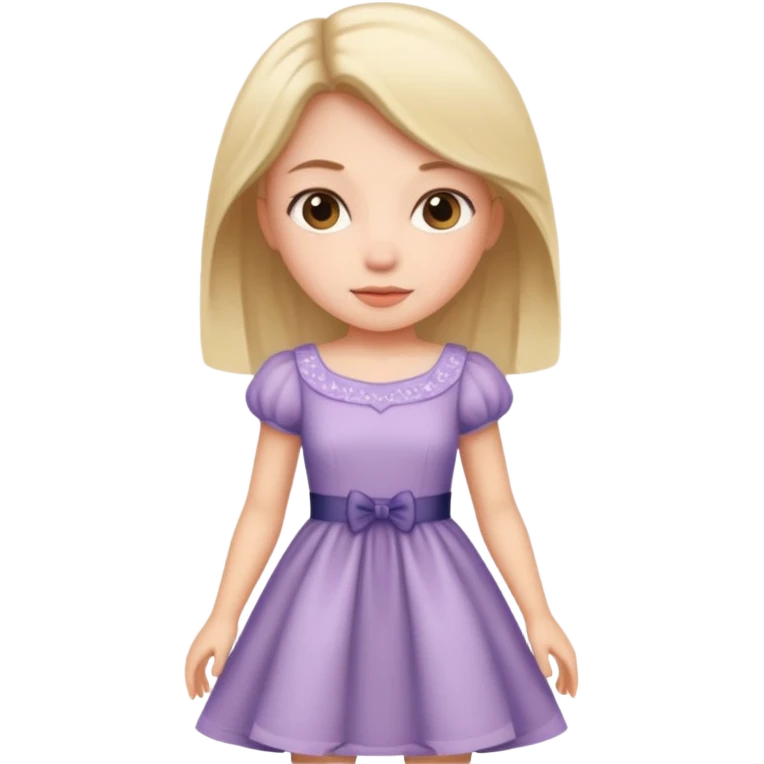 Pencil in a dress emoji
