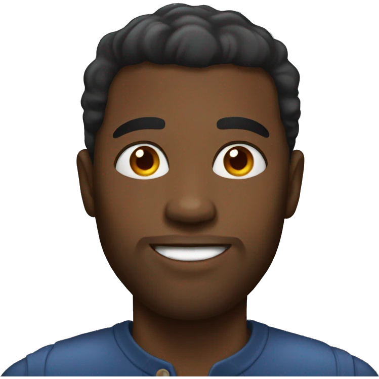 Black man  emoji