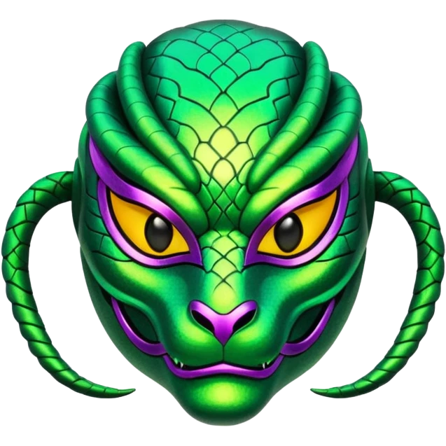 glitter green viper valorant toxic mask emoji