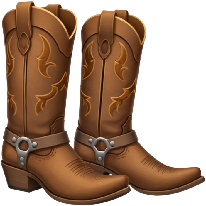 Cowboy boots emoji