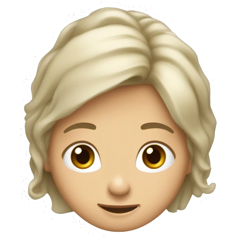 Красивая рыжая девушка целует мальчика шатена с средними волосами emoji