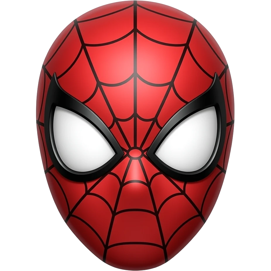 spiderman mask emoji
