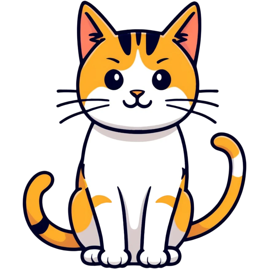 Hungry cat emoji